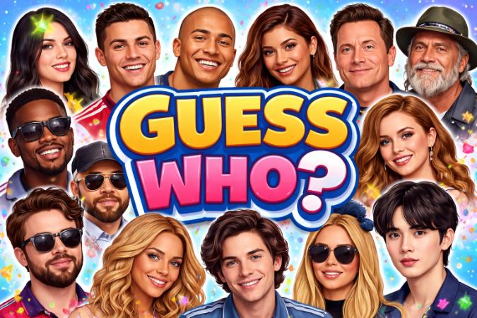 celebrity's edition - Guess Who Template