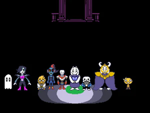 UNDERTALE - Guess Who Template