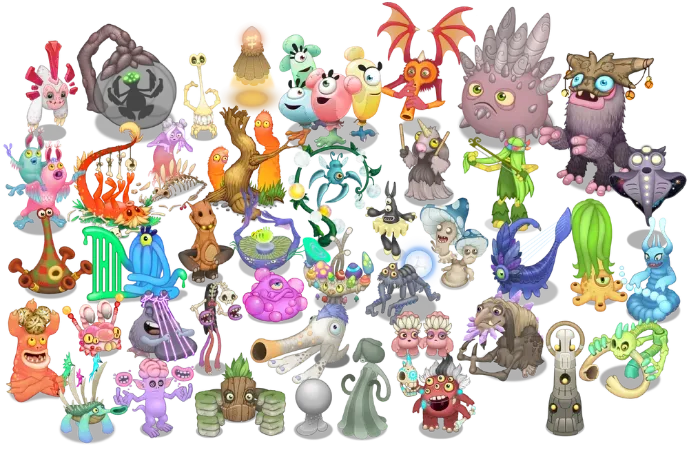 My Singing Monsters - Magicals - Guess Who Template