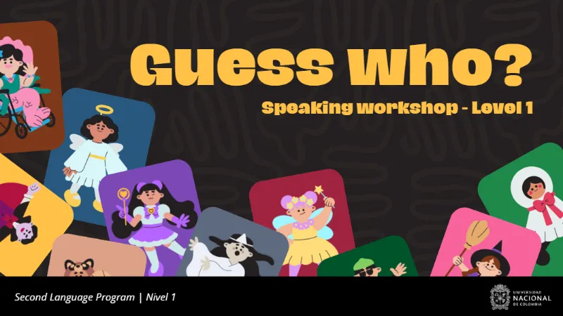 Guess who Level 1 - Guess Who Template