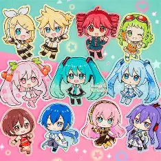 vocaloid characters - Guess Who Template