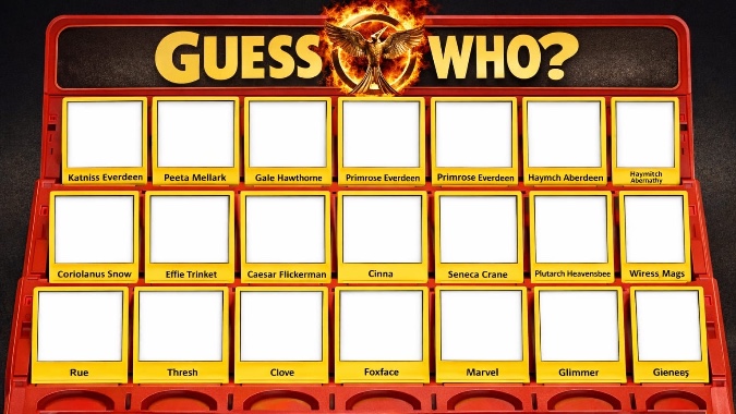 The Hunger Games - Guess Who Template