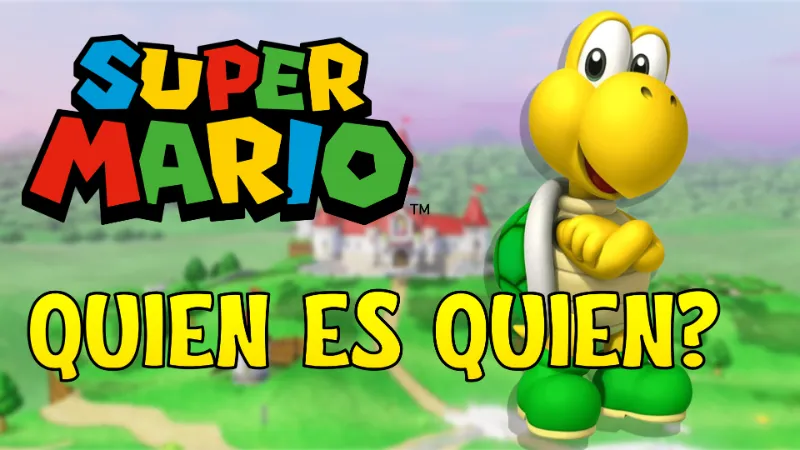 Super Mario Enemy's - Guess Who Template