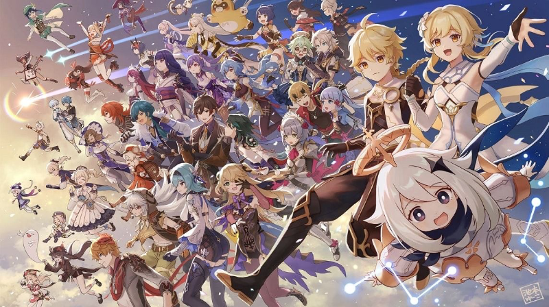 GENSHIN GUESS WHO ;) - Guess Who Template