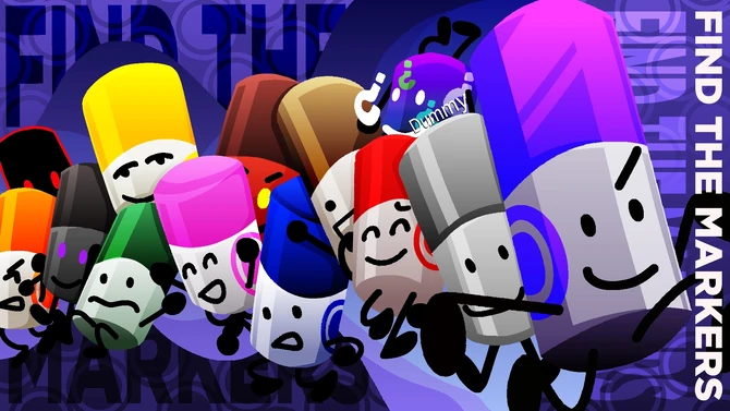 Find the Markers - Guess Who Template