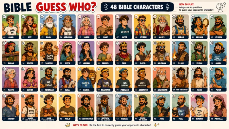 Bible Guess Who?