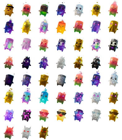 Fortnite Guess The Sprite  - Guess Who Template