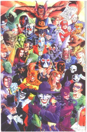 Batman characters  - Guess Who Template