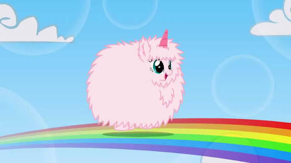 PINK FLUFFY UNICORNS DANCING ON RAINBOWS - Guess Who Template