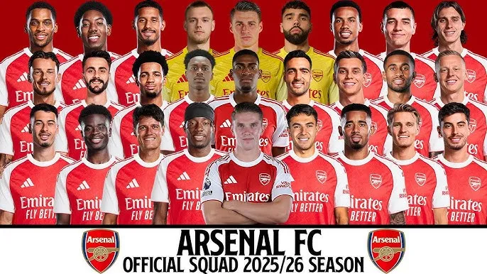 Arsenal 25/26 - Guess Who Template
