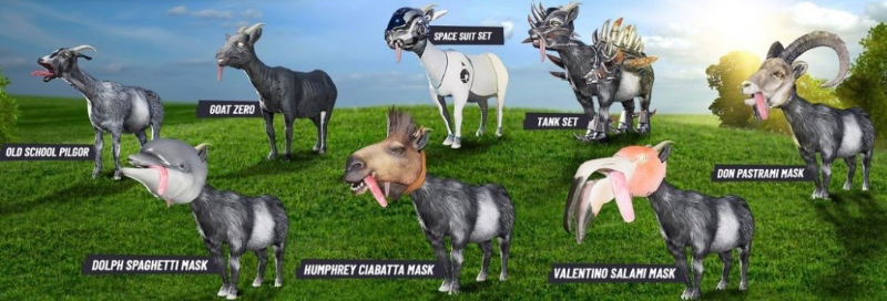 Goat sim 3 - Guess Who Template