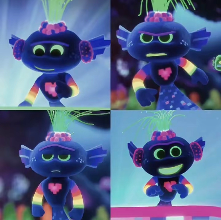 Guess Trolls  characters - Guess Who Template