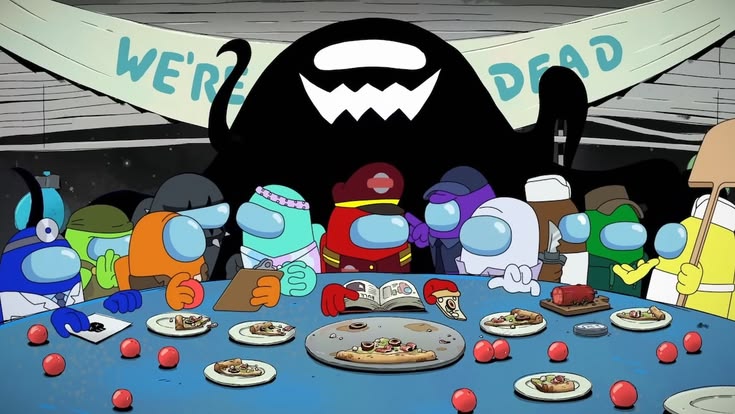Among Us Show characters. - Guess Who Template