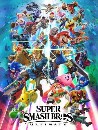 Smash Bros ultimate - Guess Who Template
